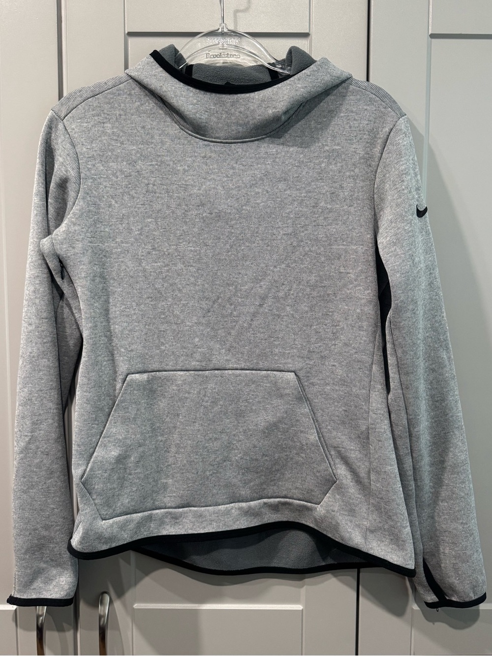 Nike Gray & Black Women's Pullover Hoodie